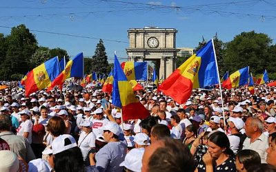 Активисты в Молдове вышли на акцию протеста против вводимой властями цензуры