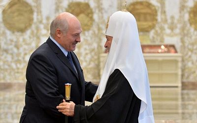 Лукашенко поздравил с Пасхой Патриарха Кирилла