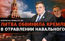 Литовский МИД обвинил Кремль в «отравлении» Навального