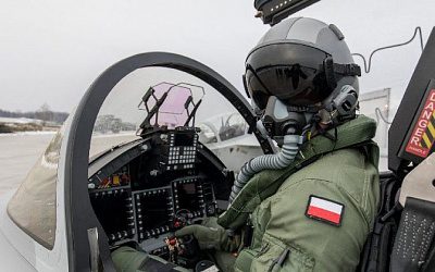 На востоке Польши ввели предупреждение для пилотов
