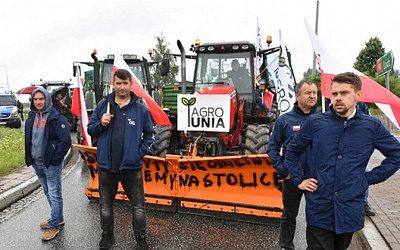 Польские фермеры прекратили проверять фуры на границе с Литвой