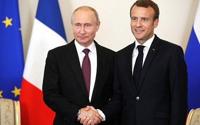 Путин и Макрон проведут переговоры в день финала ЧМ-2018