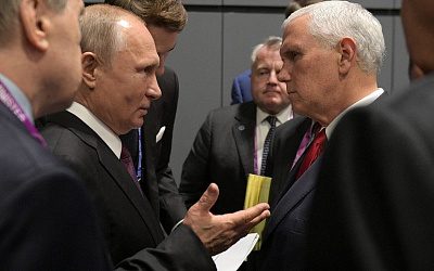 Путин обсудил с вице-президентом США свою предстоящую встречу с Трампом