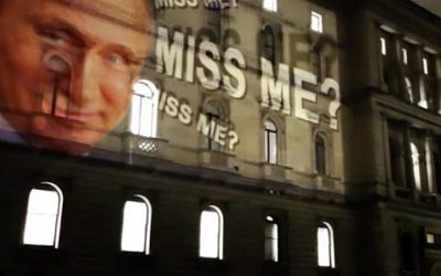 Видео с проекцией Путина на МИД Великобритании назвали подделкой