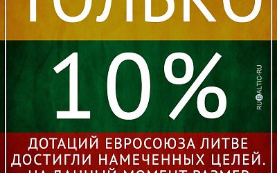 Литва — неэффективный менеджер