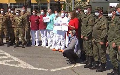 В Минобороны призвали не обращать внимания на нападки НАТО на российских военных медиков