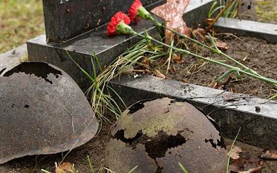 В Литве осквернили два захоронения времен Великой Отечественной войны