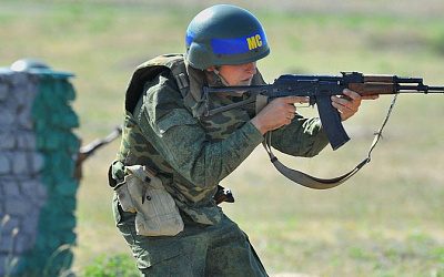 Президент Приднестровья оценил роль российских миротворцев для страны