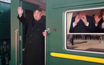 Ким Чен Ына угостили в Приморье караваем