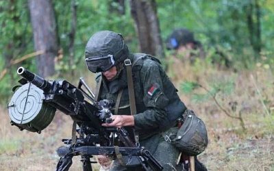 Внутренние войска Беларуси проводят совместные занятия с ЧВК «Вагнер»