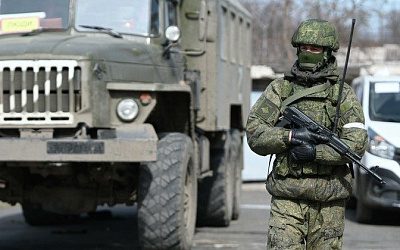 Российские военные освободили населенный пункт Уманское в ДНР
