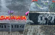 В Латвии вандалы осквернили памятник советским солдатам «Алеша»