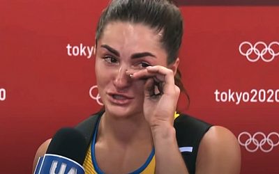 Украинская спортсменка разрыдалась и обрушилась с критикой на Национальный олимпийский комитет (видео)