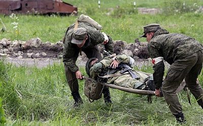 Российские десантники спасли раненного офицера Вооруженных сил Украины