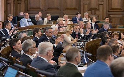 В Сейме Латвии между депутатами произошла грубая перепалка