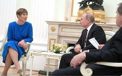 Кальюлайд пригласила Путина в Эстонию