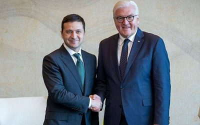 Зеленский помирился с президентом Германии