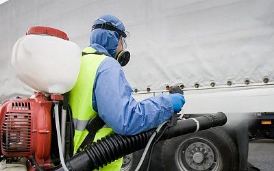 На латвийско-литовской границе будут дезинфицировать автомобили