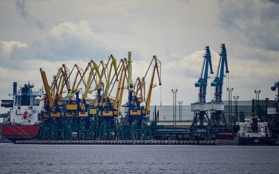 Рижский порт прогнозирует увеличение грузооборота за счет российского зерна